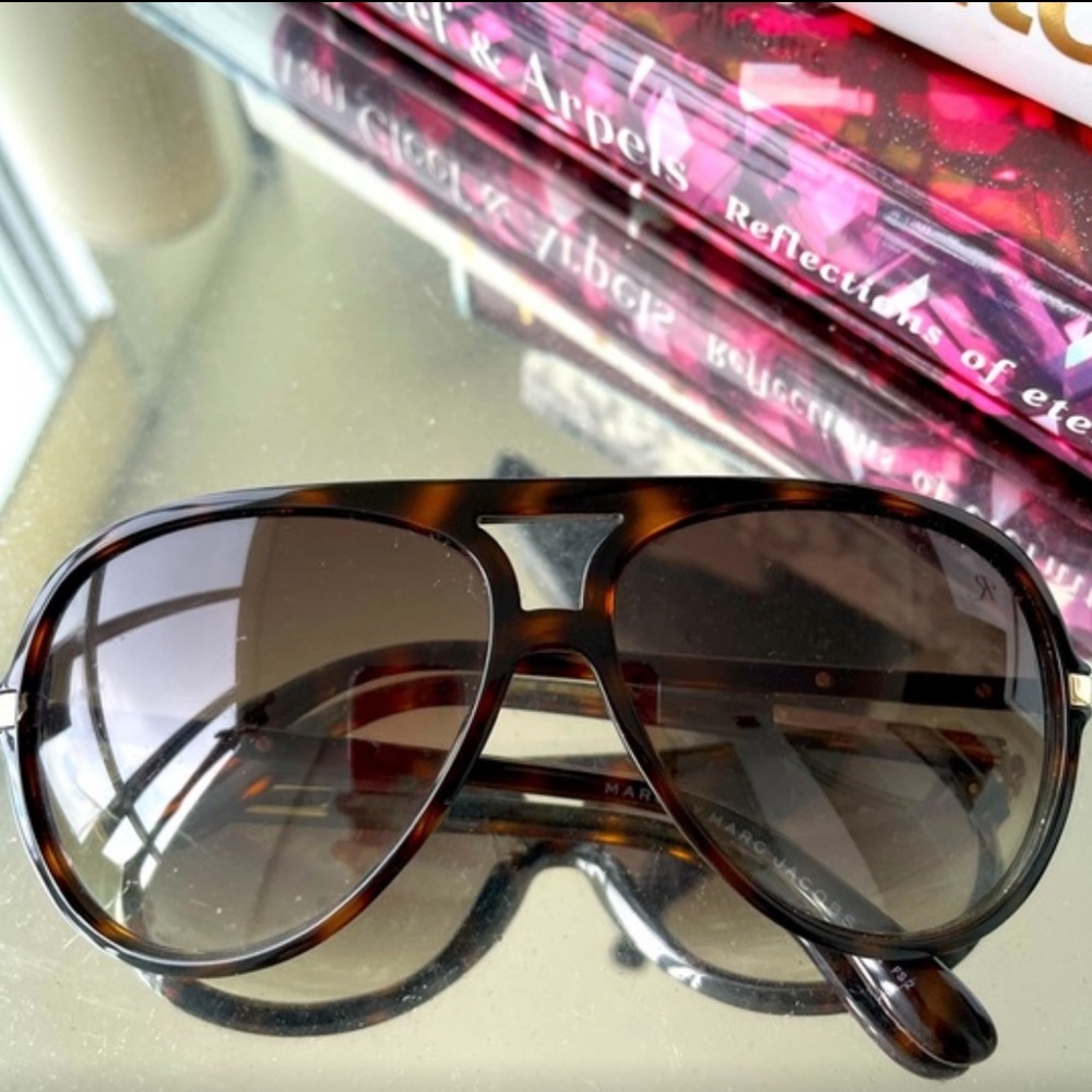 Marc Jacobs turtle aviators sunglasses